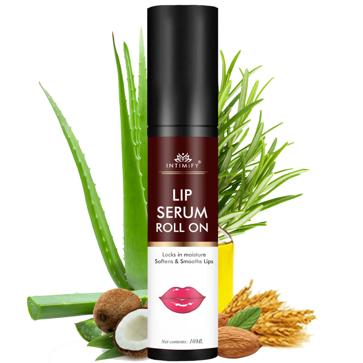 Intimify Lip Serum Roll On Makes Lips Soft and Supple, Heal Cracked Lips, Moisturize Lips