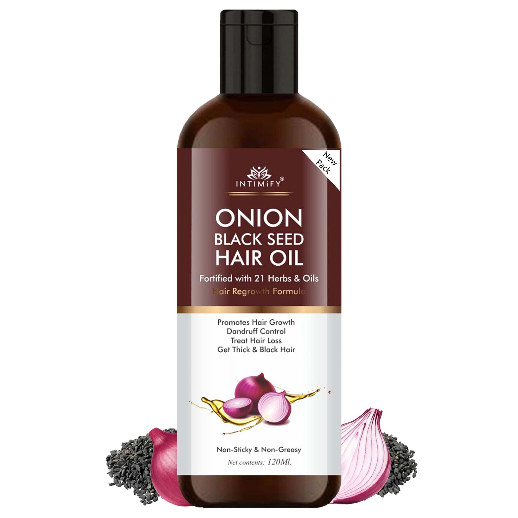 Intimify onion oil, anti dandruff oil, herbal oil, hair fall oil, red onion oil, ayurvedic oil, onion hair oil, hair growth onion oil, hair growth oil