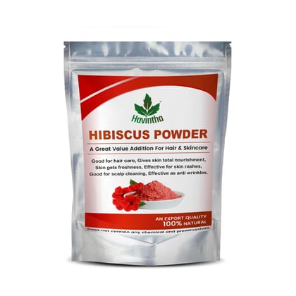 Havintha Natural Hair Products | Helpful for Hair Growth & Prevents Hair Fall (Hibiscus) - 227gm