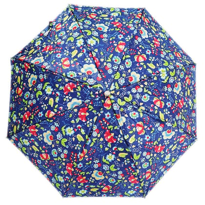 Mannat Beautiful floral Design two Fold Umbrella for woman & Man with UV Protection with Auto Open Function (1Piece,Colour and design may very)