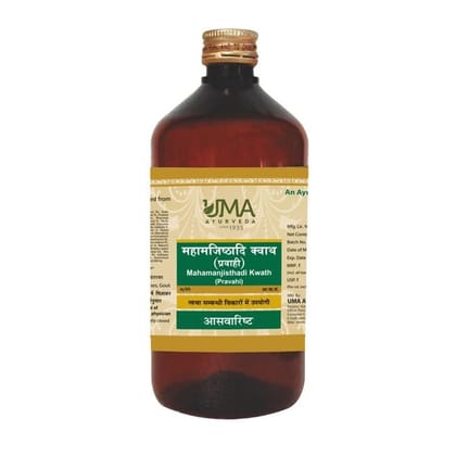 Uma Ayurveda Mahamanjishthadi Kwath 450 ml Useful in Bone, Joint and Muscle Care Lifestyle Disorder,
Skin Care
