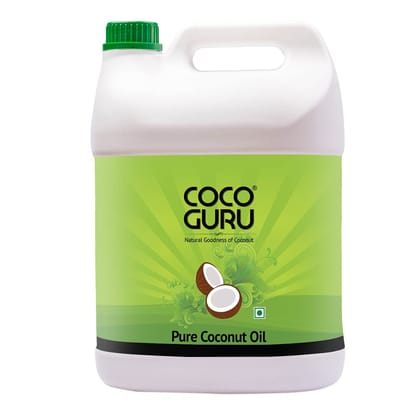 Cocoguru High Grade Coconut Cooking Oil - Jerry Can 5 kgs