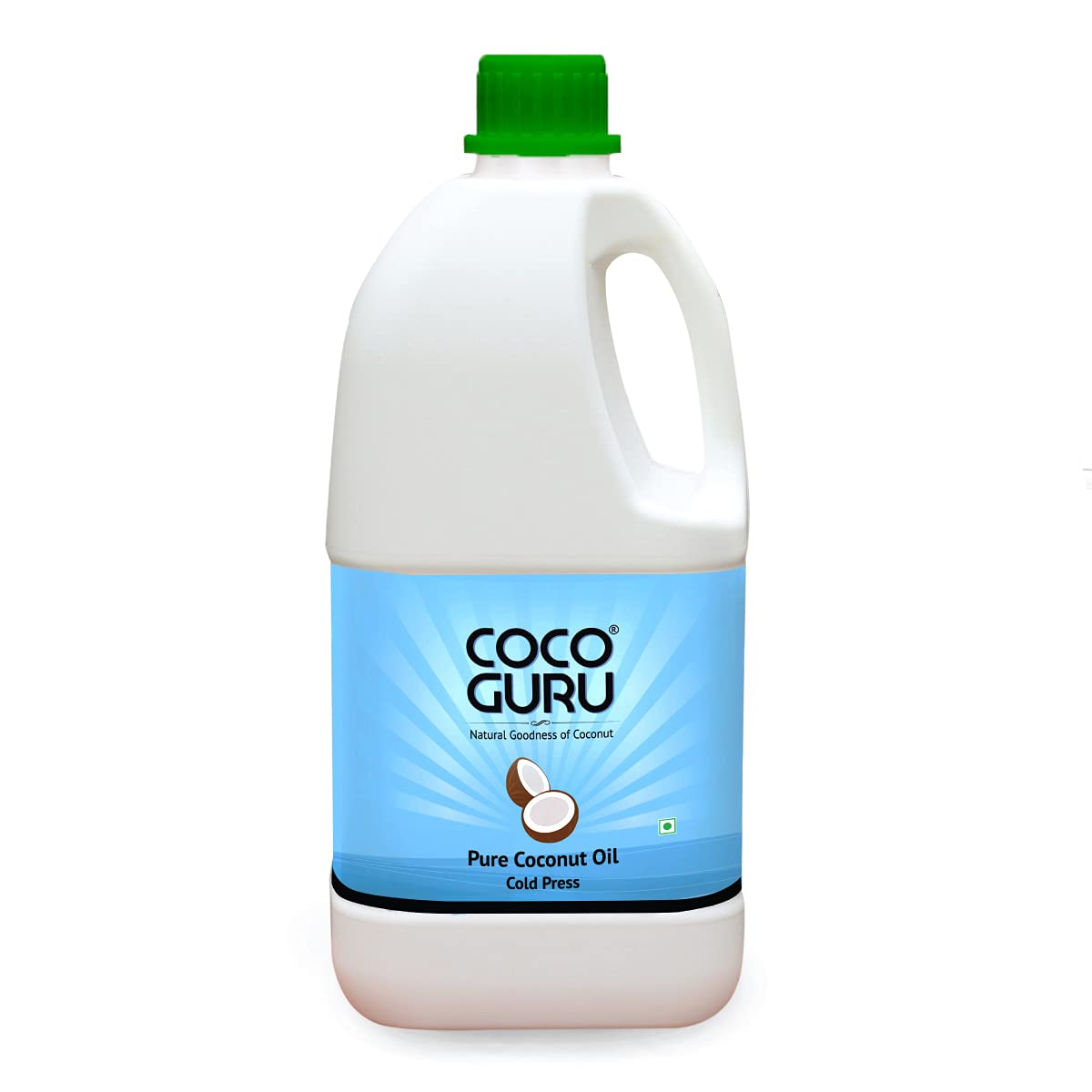 Cocoguru Cold Pressed Coconut Oil - Jerry Can 1 Litre