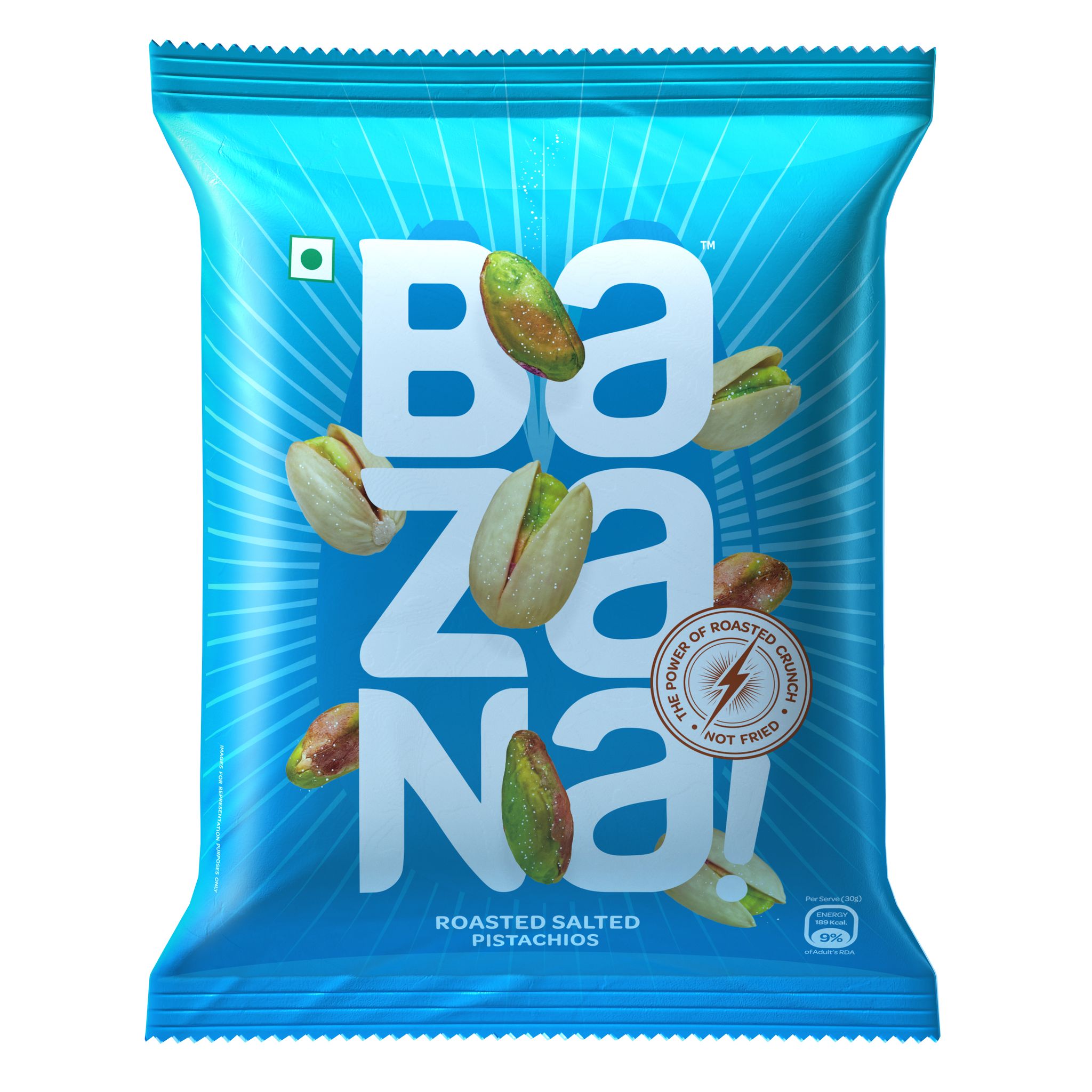 Bazana - Pista Roasted Salted - 100 gms.