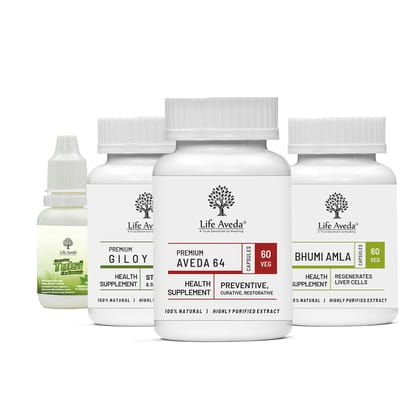 Life Aveda Malaria Relief Pack ( pack of 4 )