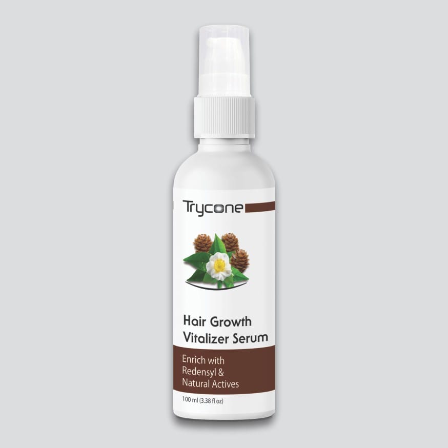 Trycone Hair Growth Vitalizer Serum Enrich with Redensyl & Natural Actives – 100 Ml