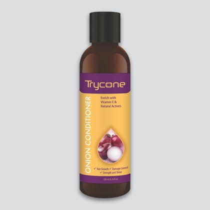 Trycone Onion Conditioner Enrich with Vitamin E & Natural Actives, 200 ml