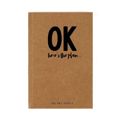 The Art People OK Notebook - Unruled