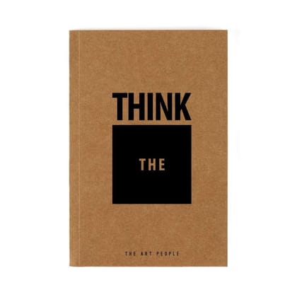 The Art People Think Outside The Box Notebook - Unruled