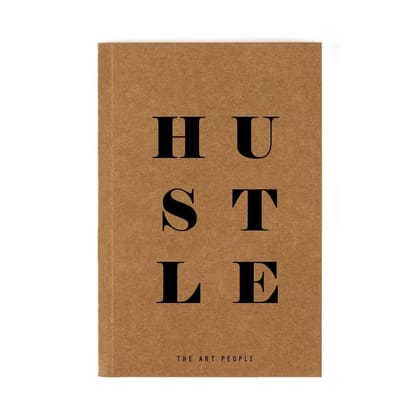The Art People Hustle Notebook - Unruled