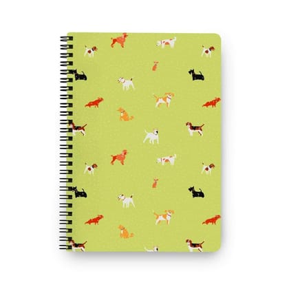 The Art People Dog Lover Wiro Notebook - Ruled