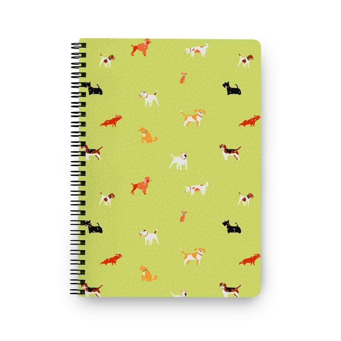 The Art People Dog Lover Wiro Notebook - Ruled