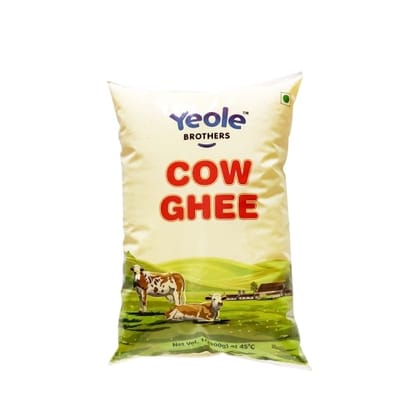 1000 ml Cow Ghee Poly Pack