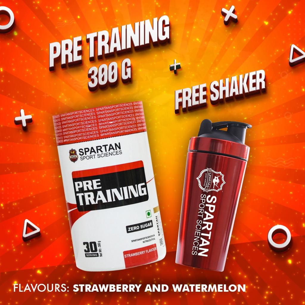 Spartan Sport Sciences Pre Training 300G Strawberry