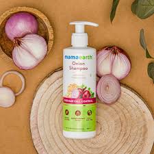 Mama Earth Onion Shampoo with Onion & Plant Keratin for Hair Fall Control - 400ml