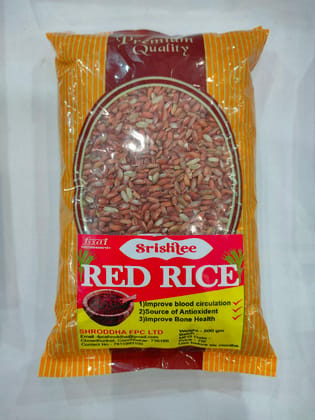 Srishtee Red Rice (Unpolished)