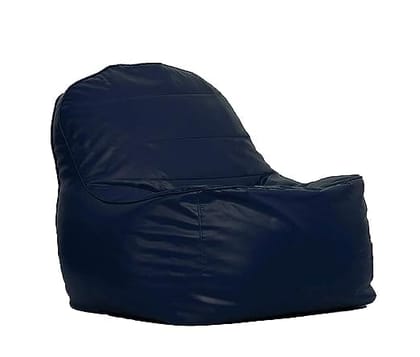 ink craft  3XL Navy Blue Couch Lounge Chair Cover Without Beans for Home, Office, Lounge, and Bedroom – Comfortable Seating in a Stylish and Generously Sized Design