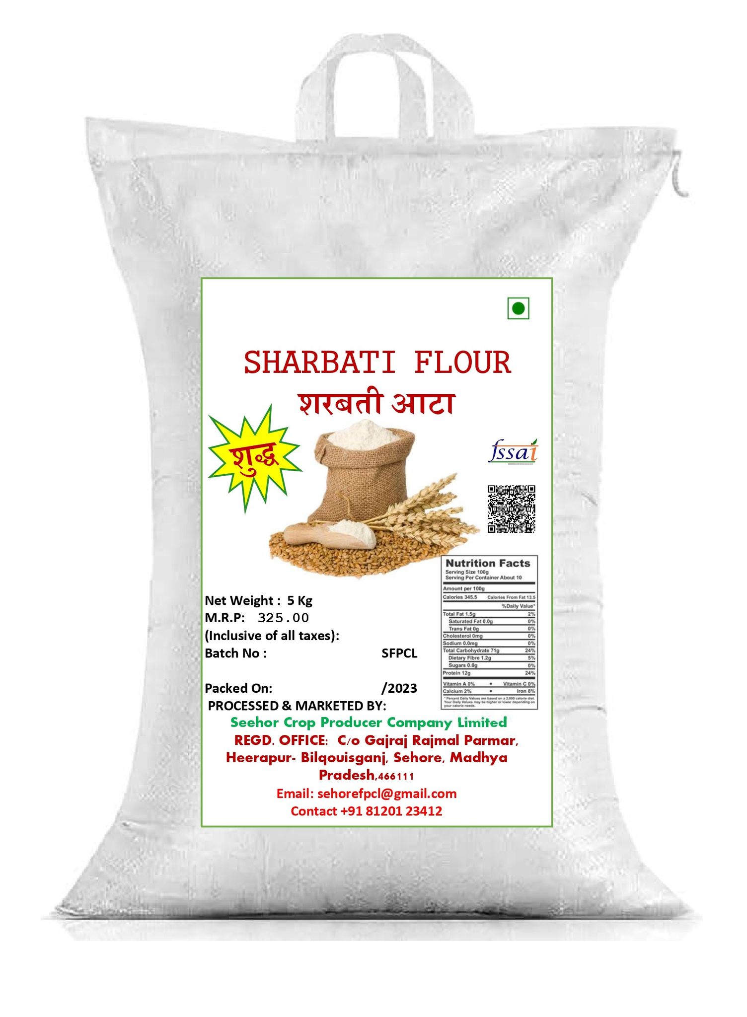 Sharbati Wheat Atta