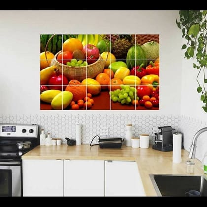 Kitchen / dining backdrop sticker
