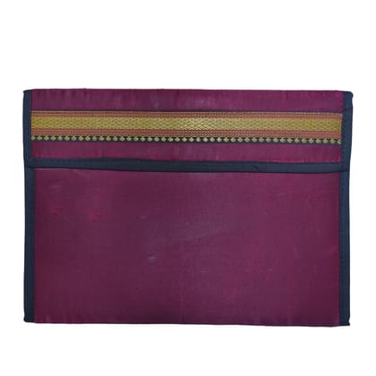 Tribes India Handmade Brown File Folder Flap Professional File Folders for Certificates, Documents Holder (Foolscap Legal & A4 Size Paper)