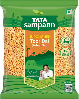 Tata Sampann Yellow Toor/Arhar Dal (Split)