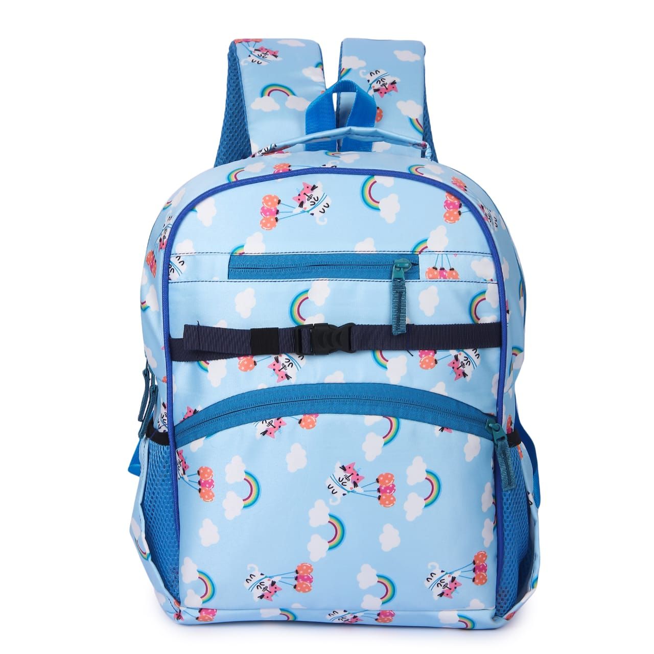 Lychee Bags  Backpack Kids Polyester School Backpack Blue