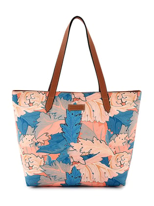 Lychee bags Women Printed White Canvas Tote Bags