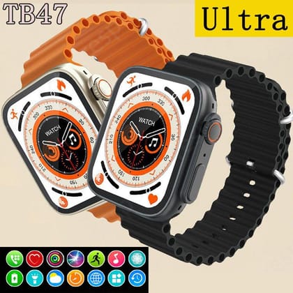 T800 Ultra Smart Watch 1.99 inch Infinite Display,Bluetooth Calling,Heart Rate Tracking