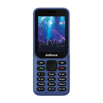 Jio B1 Keypad Phone (UPI) Locked Blue  (Ash Blue)