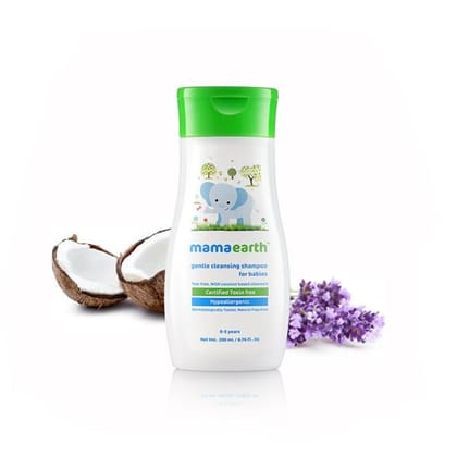 Mamaearth Gentle Cleansing Shampoo For Babies (200ml)