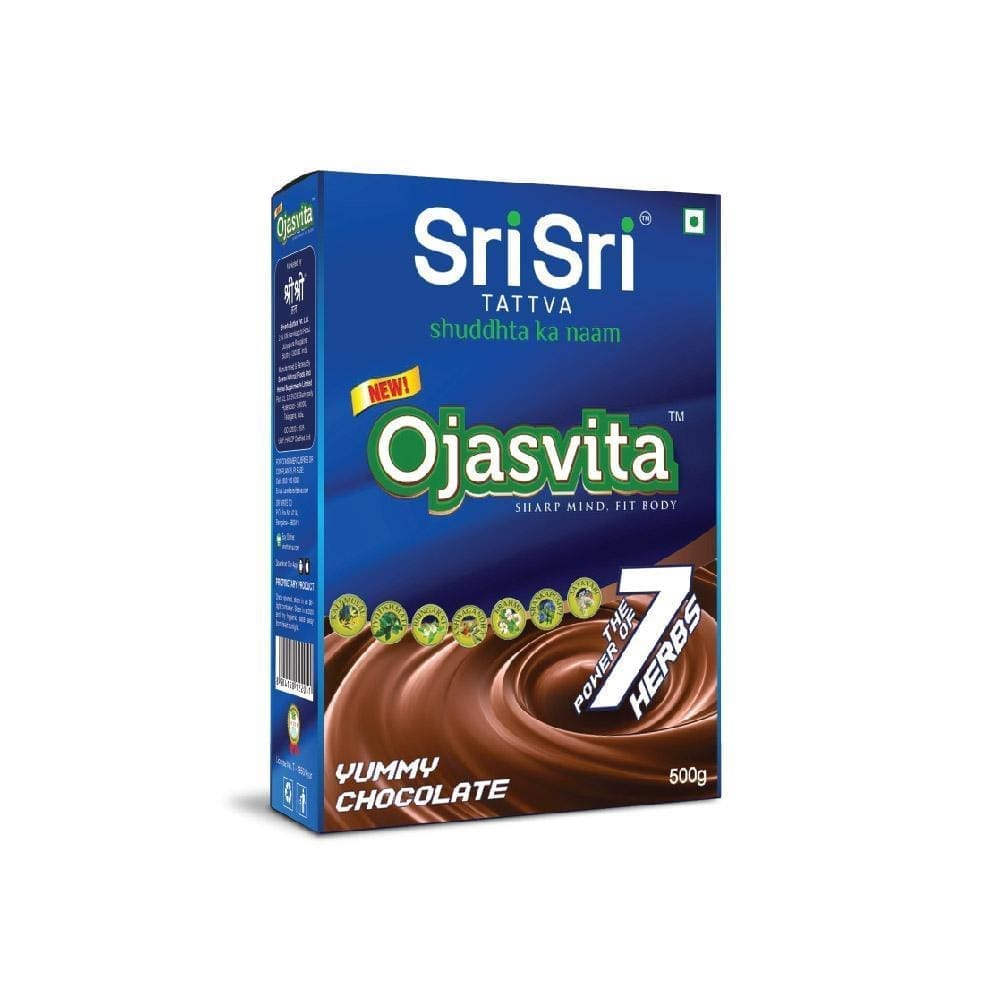Sri Sri Tattva Chocolate Ojasvita - Sharp Mind & Fit Body, 500g