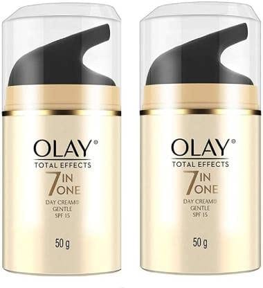 OLAY Day Cream Total Effects 7 in One SPF 15 Normal 50g Each (100 g)