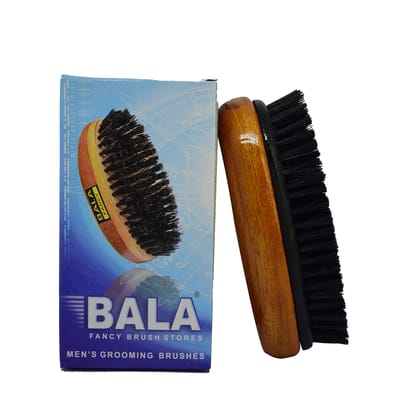 Bala Fancy Wooden Oval Beard Brush