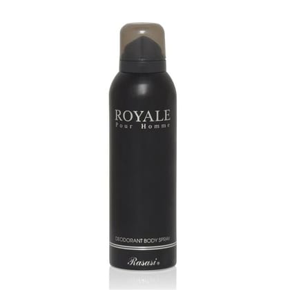 Rasasi Royale Pour Homme Deodorant Body Spray For Man(200ml), 200 ml