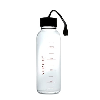 VERTIS Borosilicate Glass Water Bottles Clear 500 mL