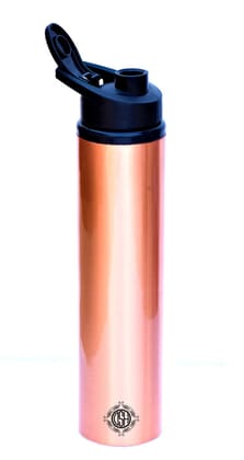 Copper Sipper Bottle Joint Less Leak Proof Pure Copper Water Bottle 1000 ML