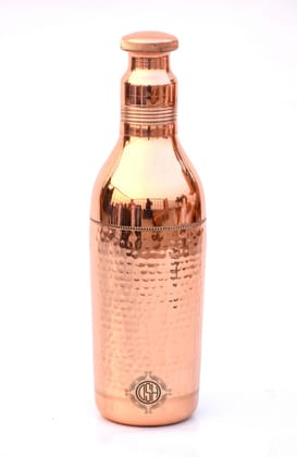Hammered Copper Cocktail Wine Shaker, Mixer for Serving Drinks, 1400 ML