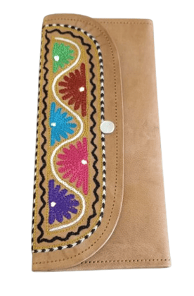 Ganpati Enterprise  Women Leather Wallet Clutch Purse Card Holder Color Multicolor