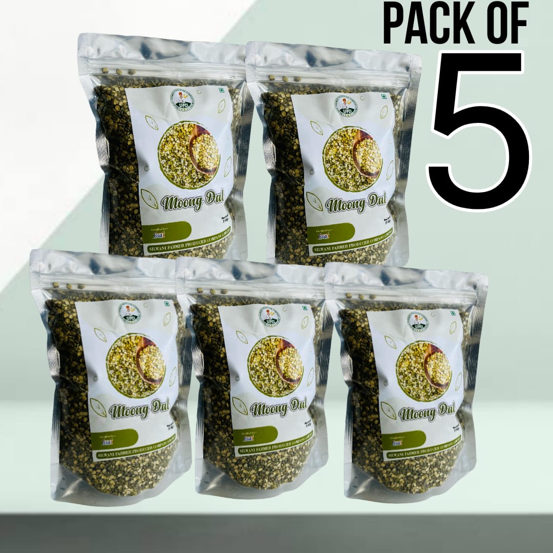 Moong Chilka Dal (Pack of Five)