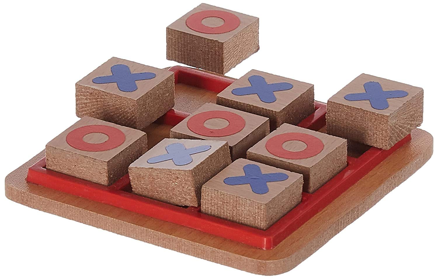MANNAT Classic Tic Tac Toe Toy Game Zero and Cross Game Wooden Tic Tac Toe Game,tic tac Toy XOXO Toys