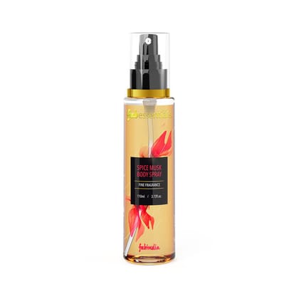 Fabessentials Spice Musk Body Spray | Fine Fragrance for Refreshing, Energising & Rejuvenating Skin All-Day Long - 110 ml