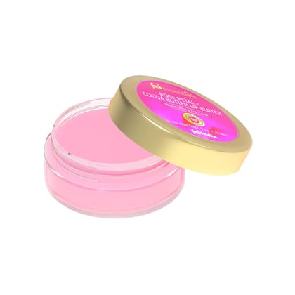 Fabessentials Rose Petal Cocoa Butter Lip Butter | infused with Coconut Oil & Shea Butter | with 100% Edible Grade Flavour & No Artificial Fragrance | for Instant Light Weight Lip Moisturisation - 5 gm