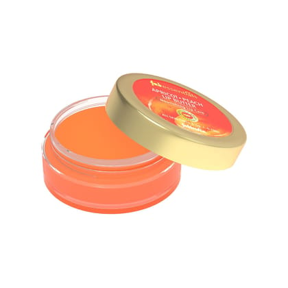 Fabessentials Apricot Peach Lip Butter | infused with Shea Butter | with 100% Edible Grade Flavour & No Artificial Fragrance | for Instant Light Weight Lip Moisturisation - 5 gm