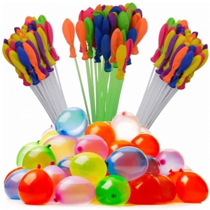 Holi Magic Water Balloon | Set of 6 Bunch | 111 Balloons | Multicolour