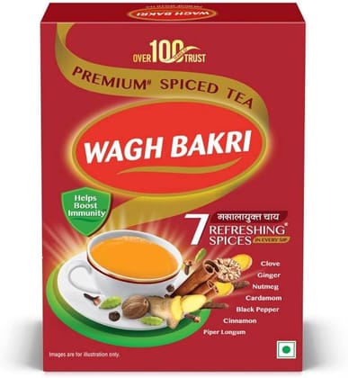 WAGH BAKRI SPICED TEA | MASALA TEA | 250 GM PACK