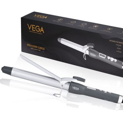 VEGA Professional Pro Cera Curls 28mm Barrel Hair Curler, (VPMCT-05)