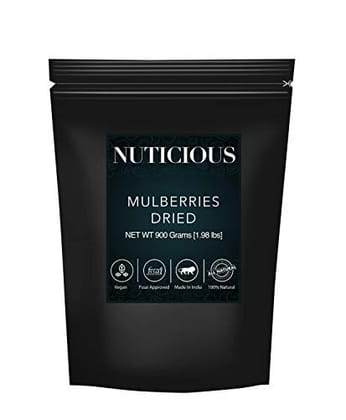 NUTIICOUS Dried Mulberries -450 gm