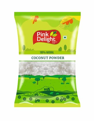 Pink Delight Spices | Coconut Powder | Natural & Organic | 500 Gm Pack