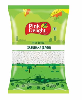 Pink Delight | Sabudana (Sago) | Natural & Organic Whole Spices | 1 Kg Pack