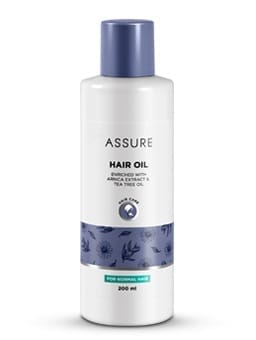 Assure Hair Oil provides nourishment to the hair from the roots to the tips[ Premium (High Quality Hair Oil)